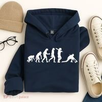 Funny Curling Gift For Men Women Curling Team Stone Player Hoodie thumb 4