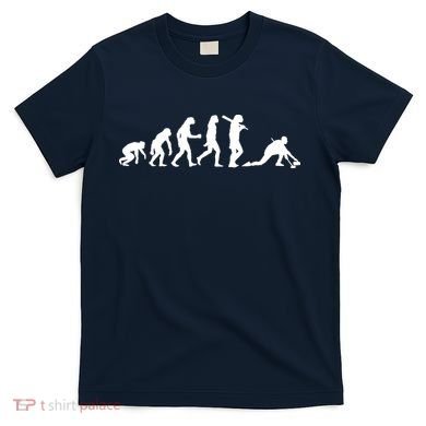Funny Curling Gift For Men Women Curling Team Stone Player T-Shirt