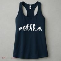 Funny Curling Gift For Men Women Curling Team Stone Player Women's Tank Top thumb 3