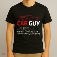 Funny Car Guy Definition  Sport Car Lover Car guy Mechanic T-Shirt thumb 3