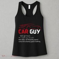 Funny Car Guy Definition  Sport Car Lover Car guy Mechanic Women's Tank Top thumb 3
