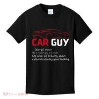 Funny Car Guy Definition  Sport Car Lover Car guy Mechanic Kids T-Shirt thumb 0
