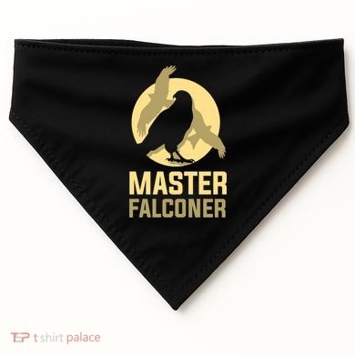 Falconry Cool Gift Master Falconer Gift USA-Made Doggie Bandana