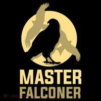 Falconry Cool Gift Master Falconer Gift USA-Made Doggie Bandana thumb 2