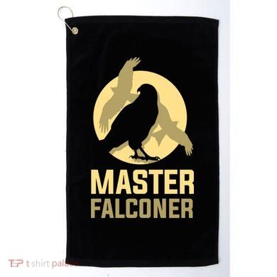 Falconry Cool Gift Master Falconer Gift Golf Towel