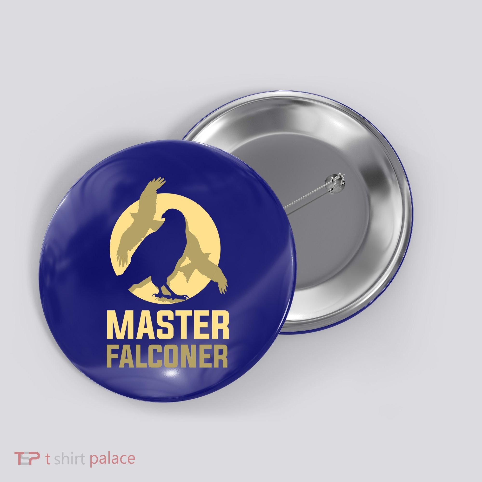Falconry Cool Gift Master Falconer Gift Button