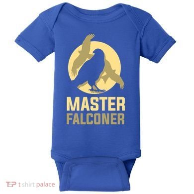 Falconry Cool Gift Master Falconer Gift Baby Bodysuit