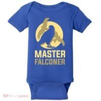 Falconry Cool Gift Master Falconer Gift Baby Bodysuit thumb 0