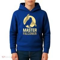 Falconry Cool Gift Master Falconer Gift Kids Hoodie thumb 4
