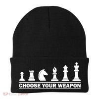 Funny Chess Gift For Chess Lover Kids Boys Girls Cool Player Gift Beanie thumb 0