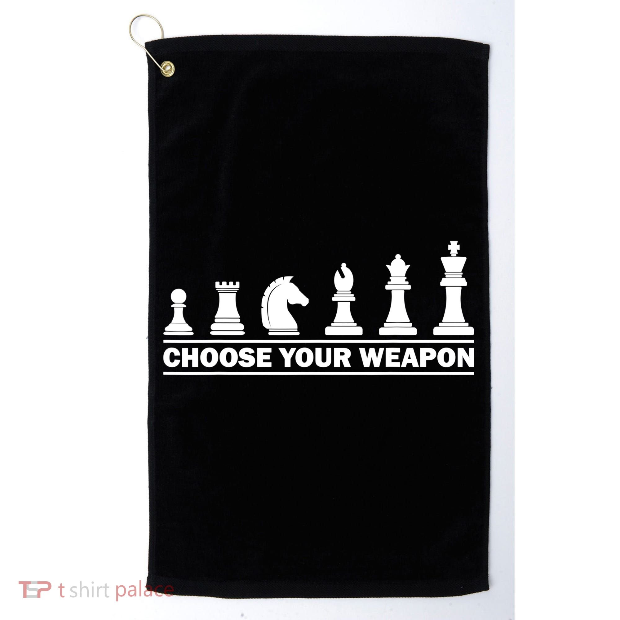 Funny Chess Gift For Chess Lover Kids Boys Girls Cool Player Gift Golf Towel