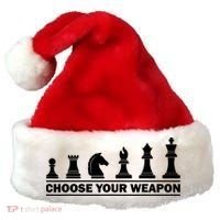 Funny Chess Gift For Chess Lover Kids Boys Girls Cool Player Gift Santa Hat thumb 0