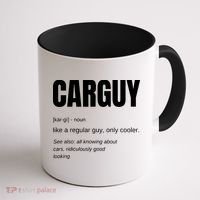 Funny Car Guy Gift CARGUY Definition Coffee Mug thumb 1