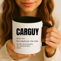 Funny Car Guy Gift CARGUY Definition Coffee Mug thumb 3