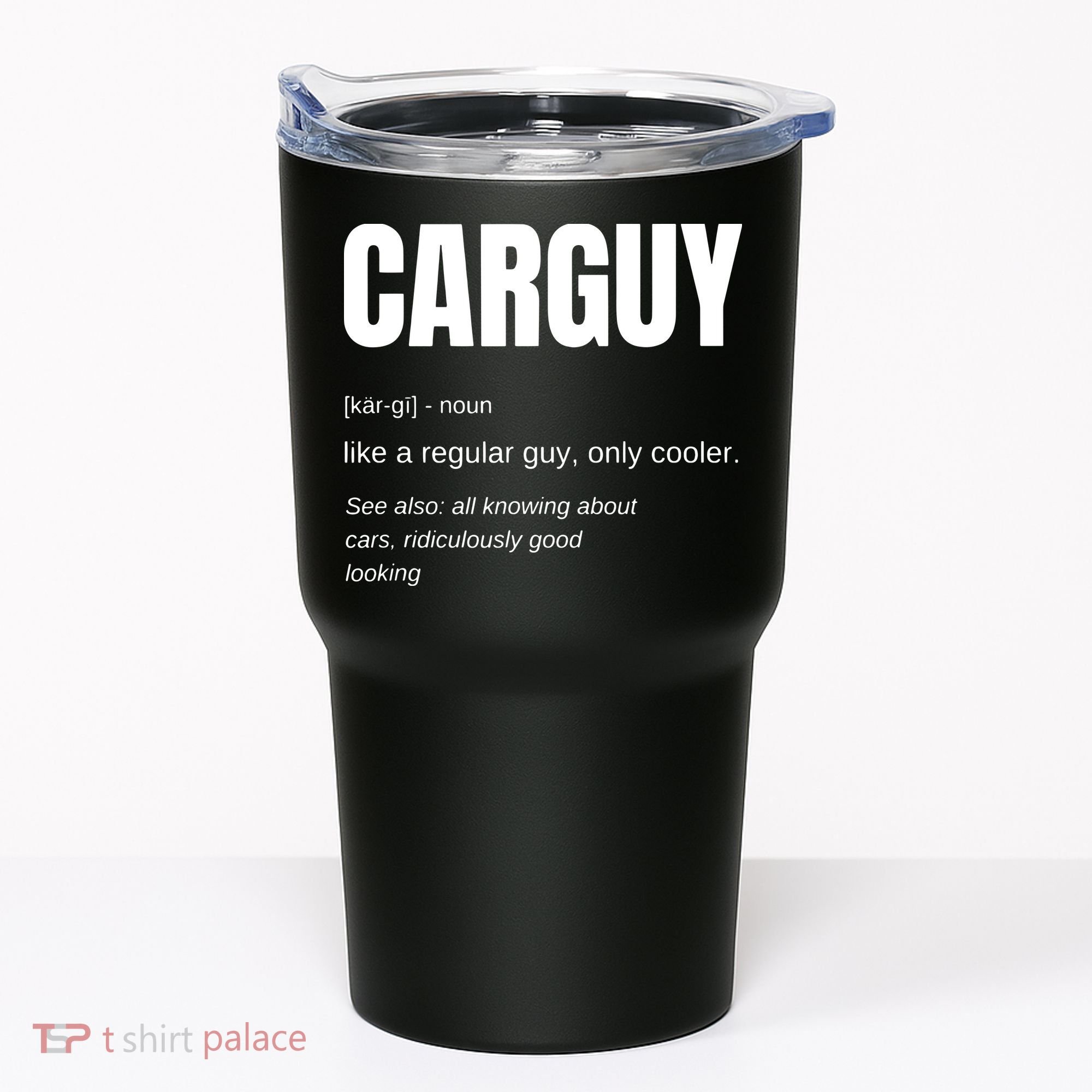 Funny Car Guy Gift CARGUY Definition Tumbler
