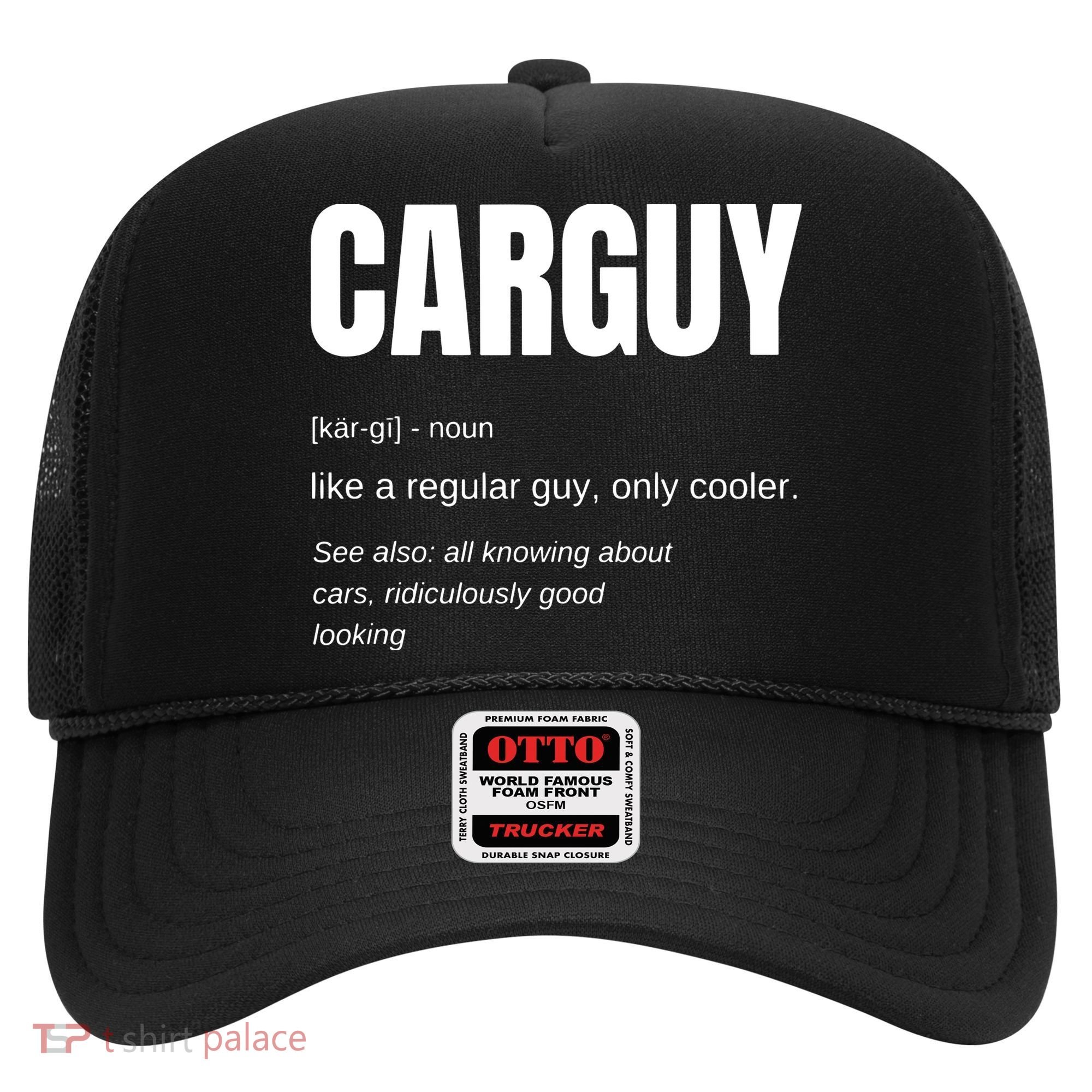 Funny Car Guy Gift CARGUY Definition Hat