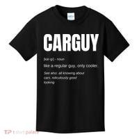 Funny Car Guy Gift CARGUY Definition Kids T-Shirt thumb 0