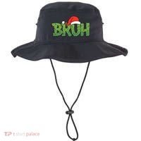 Funny Christmas Grinch Bruh Bucket Hat thumb 0