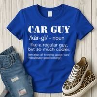 Funny Car Guy Cars Lover Racing Mechanics Car Guy Definition Meaningful Gift Women's T-Shirt thumb 3