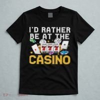 Funny Casino Gambling Art Women Las Vegas Slot Machine T-Shirt thumb 5