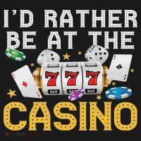 Funny Casino Gambling Art Women Las Vegas Slot Machine T-Shirt thumb 7