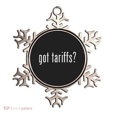 Funny Classic Got Tariffs Retro Ornament