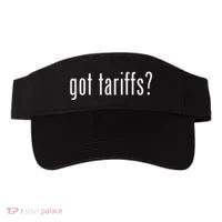 Funny Classic Got Tariffs Retro Visor thumb 0