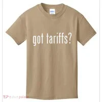 Funny Classic Got Tariffs Retro Kids T-Shirt thumb 0