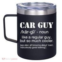 Funny Car Guy Cars Lover Racing Mechanics Car Guy Definition 12oz Stainless Steel Coffee Mug thumb 2