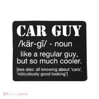 Funny Car Guy Cars Lover Racing Mechanics Car Guy Definition Mousepad thumb 0