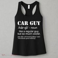 Funny Car Guy Cars Lover Racing Mechanics Car Guy Definition Women's Tank Top thumb 3