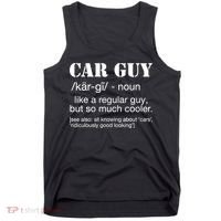 Funny Car Guy Cars Lover Racing Mechanics Car Guy Definition Tank Top thumb 0