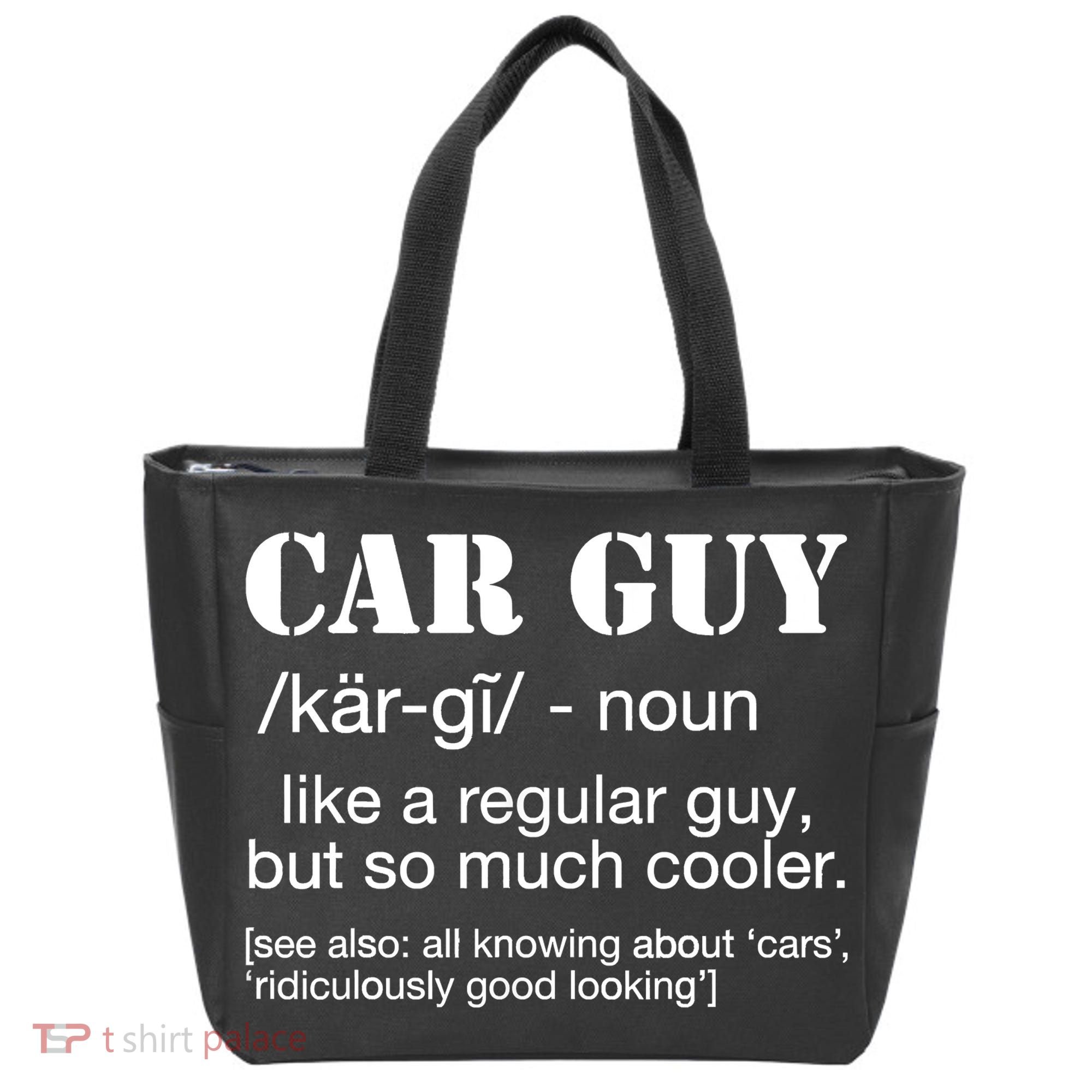 Funny Car Guy Cars Lover Racing Mechanics Car Guy Definition Tote Bag