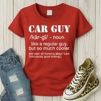 Funny Car Guy Cars Lover Racing Mechanics Car Guy Definition Women's T-Shirt thumb 3