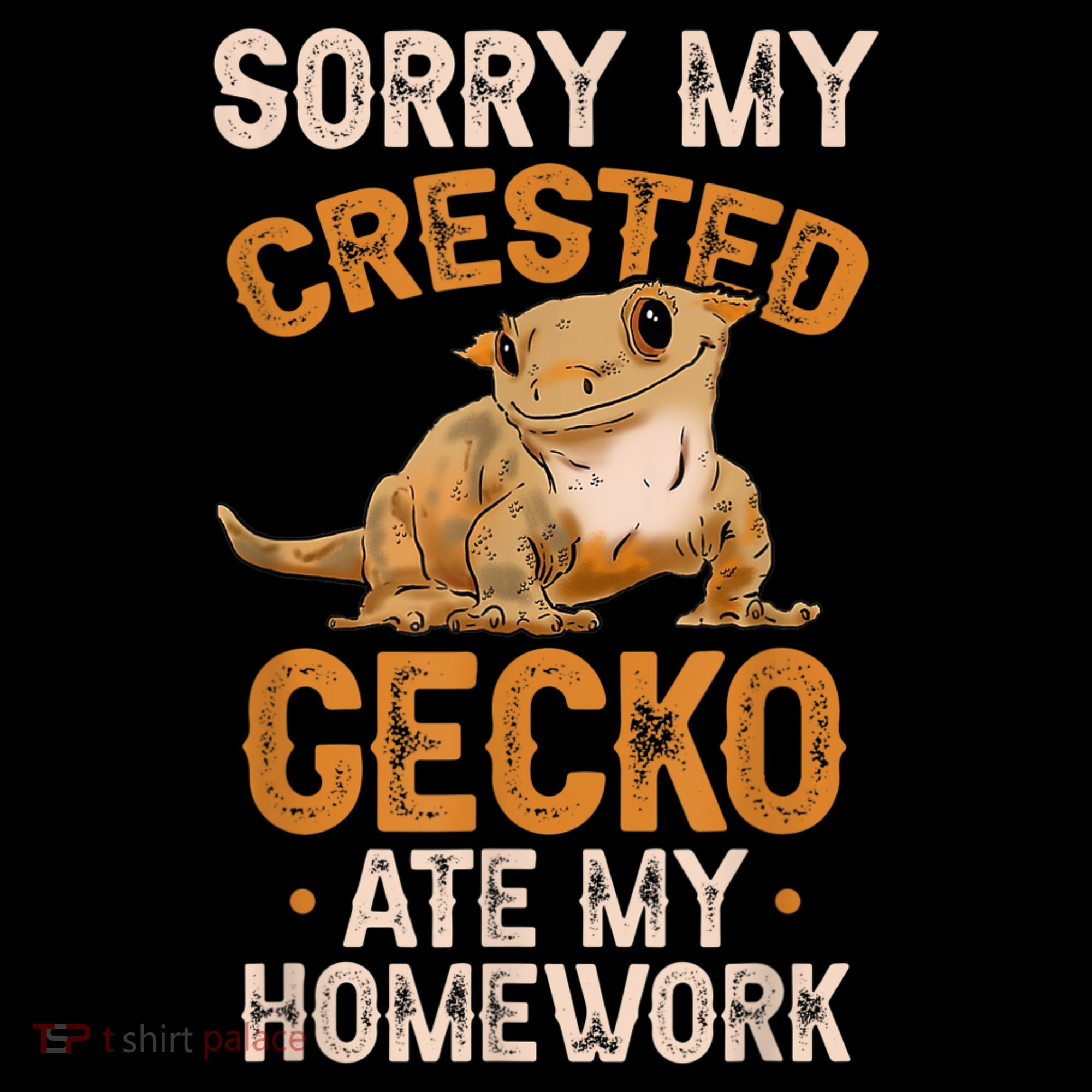 Fun Crested Gecko Eyelash Lizard Boy Girl Herpetologist Women's Hoodie