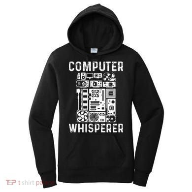 Funny Computer Geek Tech Nerd Gift Men Women Cool Support Women's Hoodie