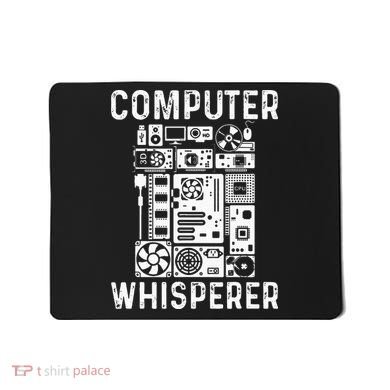 Funny Computer Geek Tech Nerd Gift Men Women Cool Support Mousepad