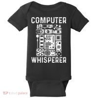 Funny Computer Geek Tech Nerd Gift Men Women Cool Support Baby Bodysuit thumb 0