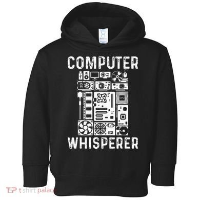 Funny Computer Geek Tech Nerd Gift Men Women Cool Support Toddler Hoodie