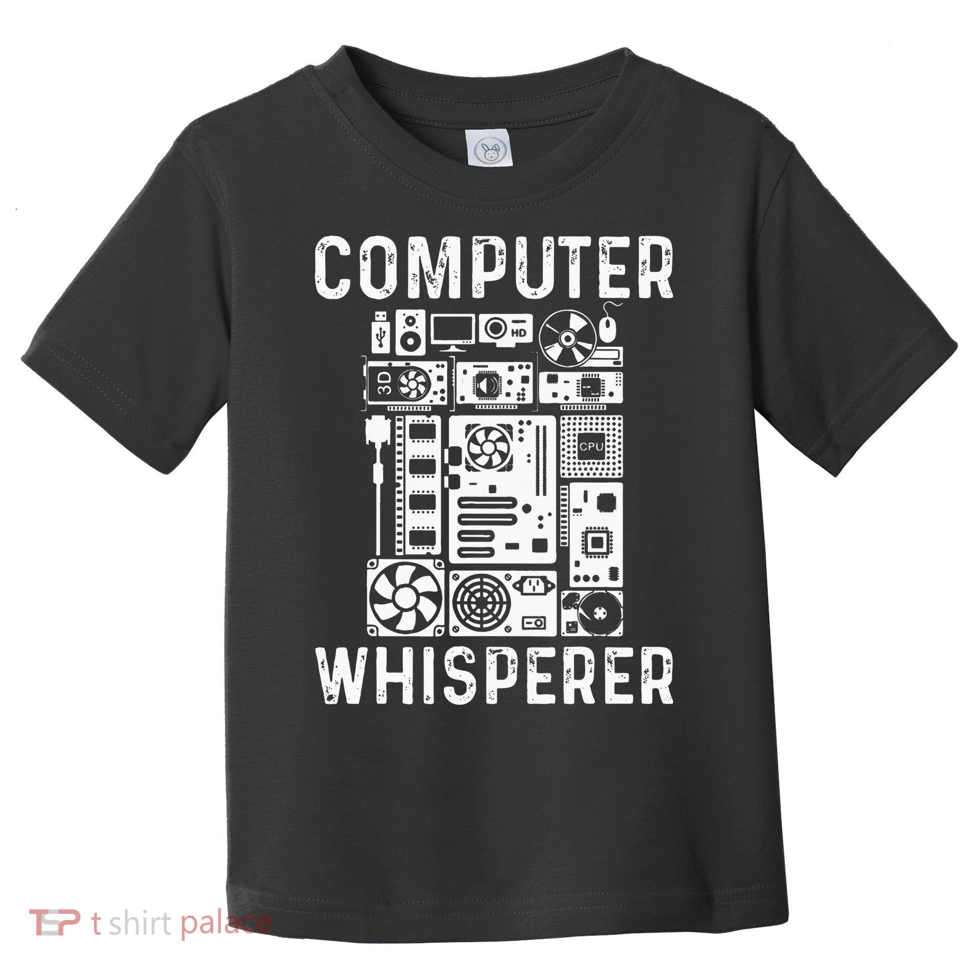 Funny Computer Geek Tech Nerd Gift Men Women Cool Support Toddler T-Shirt