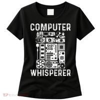 Funny Computer Geek Tech Nerd Gift Men Women Cool Support Women's T-Shirt thumb 0