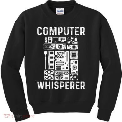Funny Computer Geek Tech Nerd Gift Men Women Cool Support Kids Sweatshirt
