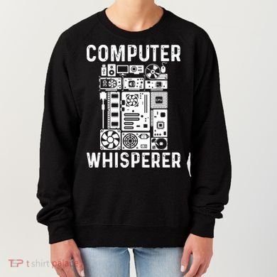 Funny Computer Geek Tech Nerd Computer Whisperer Women's Sweatshirt