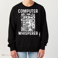 Funny Computer Geek Tech Nerd Computer Whisperer Women's Sweatshirt thumb 0