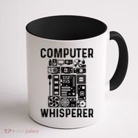 Funny Computer Geek Tech Nerd Computer Whisperer Coffee Mug thumb 1