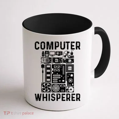 Funny Computer Geek Tech Nerd Computer Whisperer Coffee Mug back