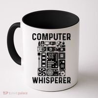 Funny Computer Geek Tech Nerd Computer Whisperer Coffee Mug thumb 0