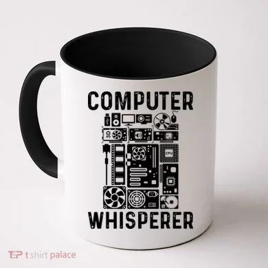 Funny Computer Geek Tech Nerd Computer Whisperer Coffee Mug