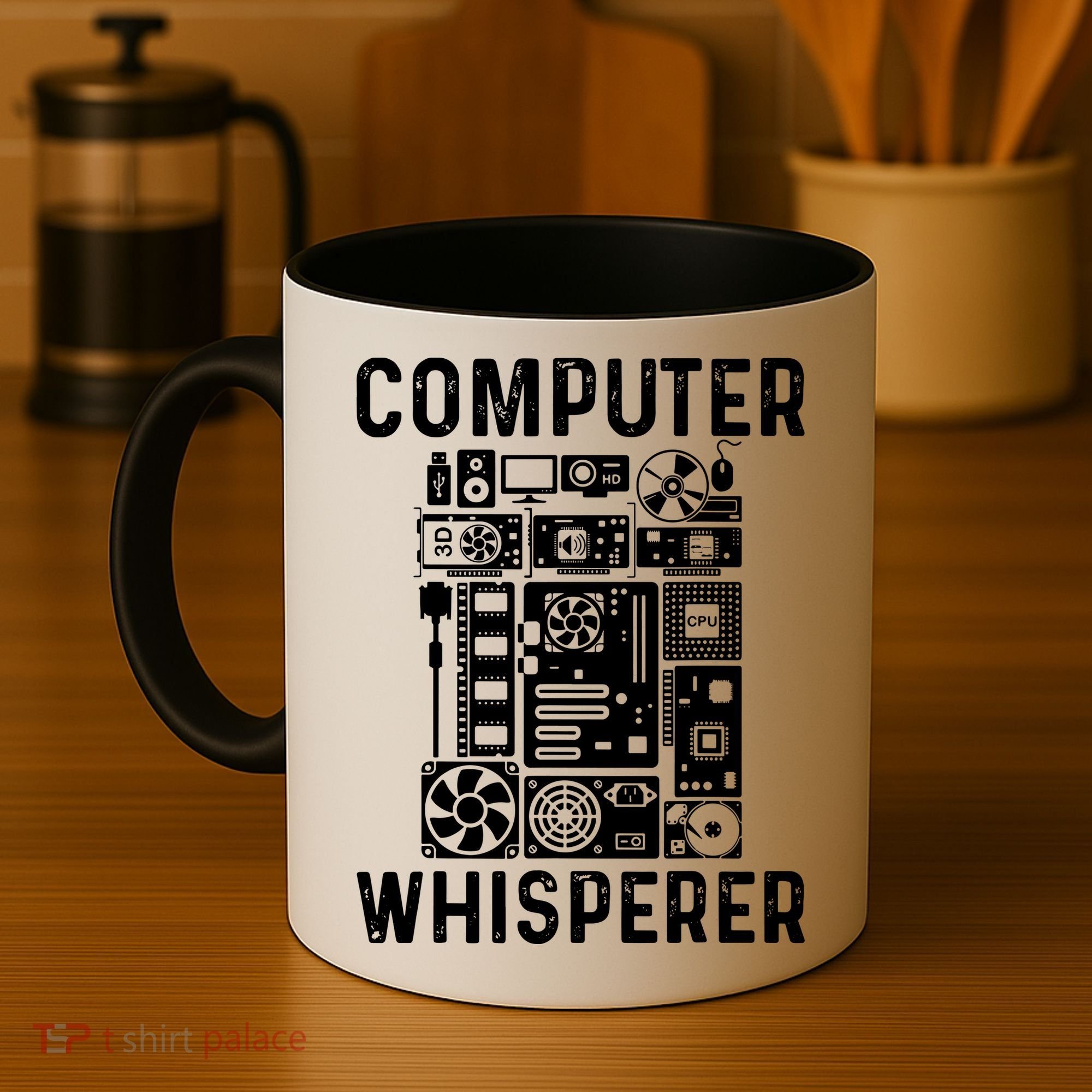 Funny Computer Geek Tech Nerd Computer Whisperer Coffee Mug