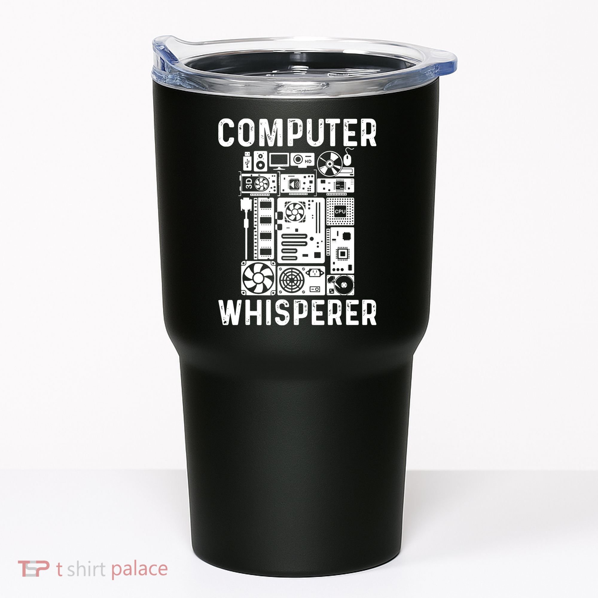 Funny Computer Geek Tech Nerd Computer Whisperer Tumbler